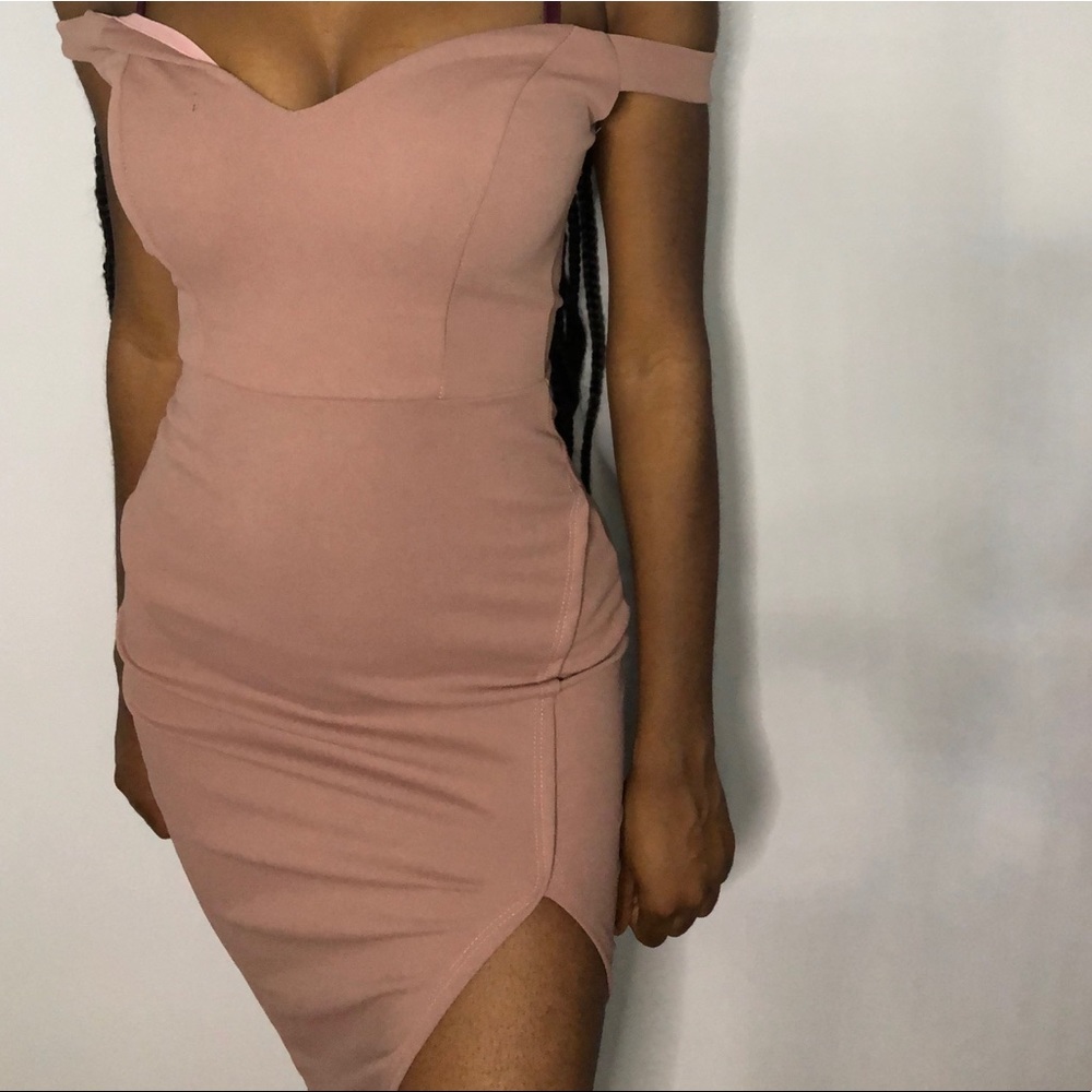 Off the Shoulder Bodycon Dress
